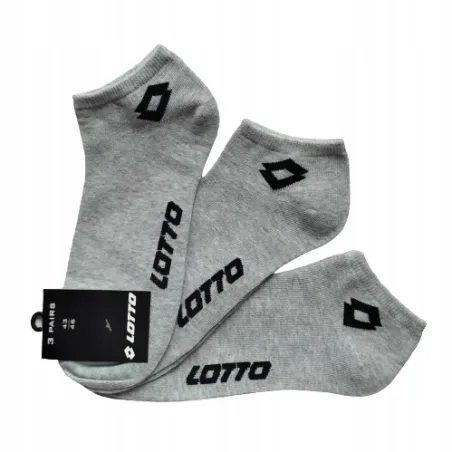 Skarpety Męskie Lotto Sportowe Bawełniane 3-Pak Rozmiar 39–42