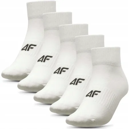 Skarpety Męskie 4F 5-Pak Bawełniane Sportowe Rozmiar 39–42