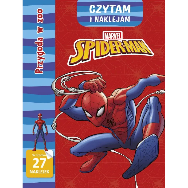 SPIDER-MAN PRZYGODA W ZOO. CZYTAM I NAKLEJAM - SPIDER-MAN PRZYGODA W ZOO. CZYTAM I NAKLEJAM -