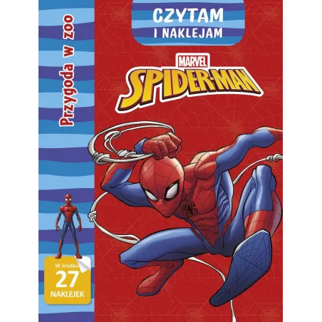 Spider-Man Przygoda W Zoo. Czytam I Naklejam Spider-Man Przygoda W Zoo. Czytam I Naklejam
