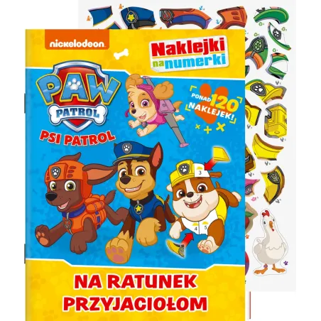 Psi Patrol. Na Ratunek Przyjaciołom. Naklejki Na Numerki Psi Patrol. Na Ratunek Przyjaciołom. Naklejki Na Numerki