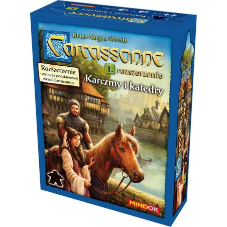 CARCASSONNE: KARCZMY I KATEDRY ROZSZERZENIE 8+