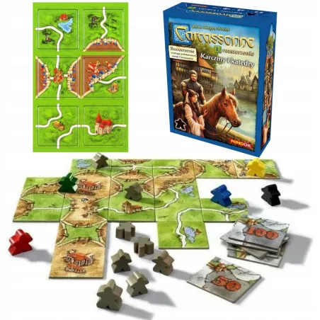 Carcassonne: Karczmy I Katedry Rozszerzenie 8+