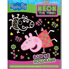 ŚWINKA PEPPA. BAW SIĘ KOLORAMI. NEON. MOC KOLORU