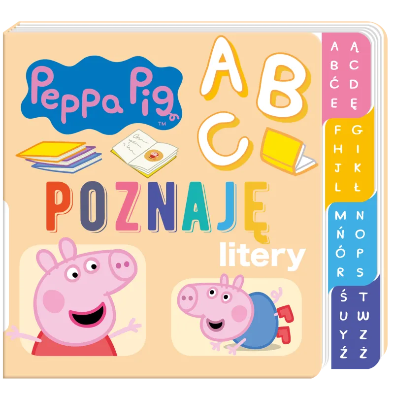 ŚWINKA PEPPA POZNAJ LITERY - Media Service Zawada ŚWINKA PEPPA POZNAJ LITERY - Media Service Zawada