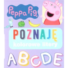 ŚWINKA PEPPA. POZNAJĘ KOLOROWE LITERY