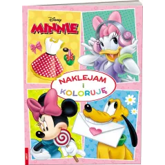 DISNEY MINNIE NAKLEJAM I KOLORUJĘ - Ameet