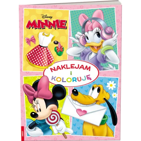 DISNEY MINNIE NAKLEJAM I KOLORUJĘ - Ameet