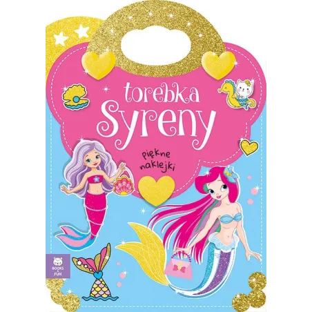 Torebka Syreny. Kolorowanka Z Naklejkami Torebka Syreny. Kolorowanka Z Naklejkami