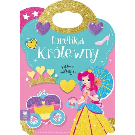 TOREBKA KRÓLEWNY. KOLOROWANKA Z NAKLEJKAMI