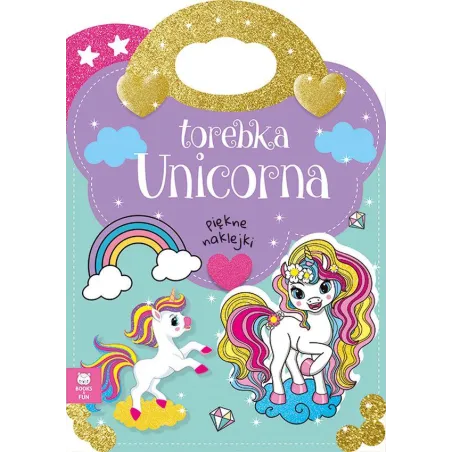 Torebka Unicorna. Kolorowanka Z Naklejkami Torebka Unicorna. Kolorowanka Z Naklejkami
