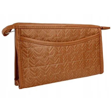 KOSMETYCZKA DAMSKA DUŻA Z KIESZENIĄ 29X16 CM TOP CHOICE