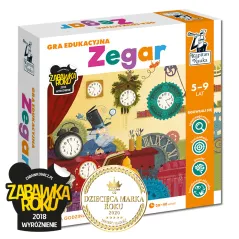 ZEGAR GRA EDUKACYJNA KAPITAN NAUKA 5-9 LAT