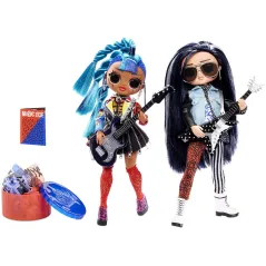 L.o.l Surprise! Omg Remix Punk Grrrl & Rocker Boi 2 Lalki 3+