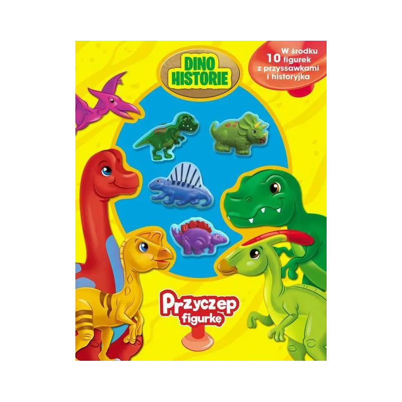 PRZYCZEP FIGURKĘ DINOZAURY - Media Service Zawada