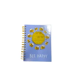 KOŁONOTATNIK Z POPITEM 80 KARTEK W LINIE A5