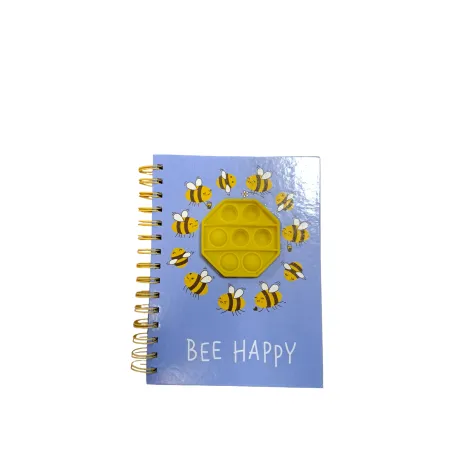 KOŁONOTATNIK Z POPITEM 80 KARTEK W LINIE A5