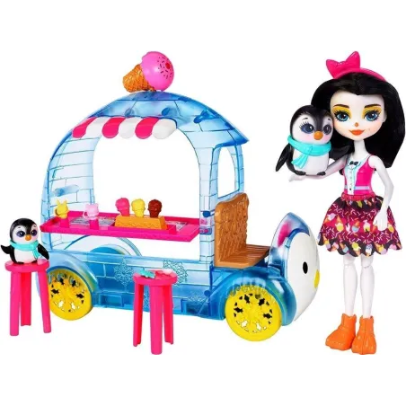 Enchantimals Mobilna Budka Z Lodami Preena Penguin 4+