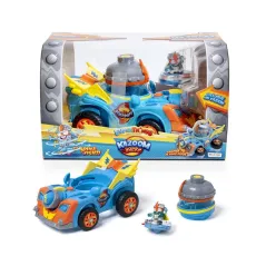 SUPER ZINGS SAMOCHÓD KAZOOM RACER + FIGURKA I KAPSUŁA 3+