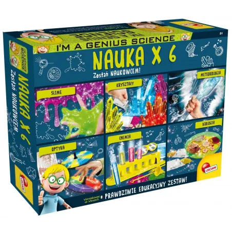 I’m A Genius Zestaw Nauka X6 Zostań Naukowcem 8+