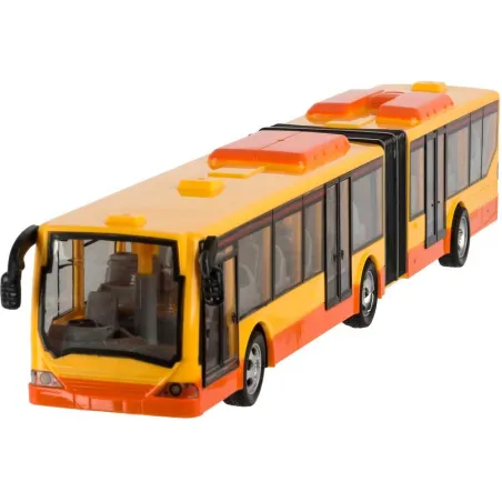 Miejski Autobus Przegubowy Zdalnie Sterowany 44Cm Rc Led 3+