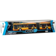 MIEJSKI AUTOBUS PRZEGUBOWY ZDALNIE STEROWANY 44CM RC LED 3+