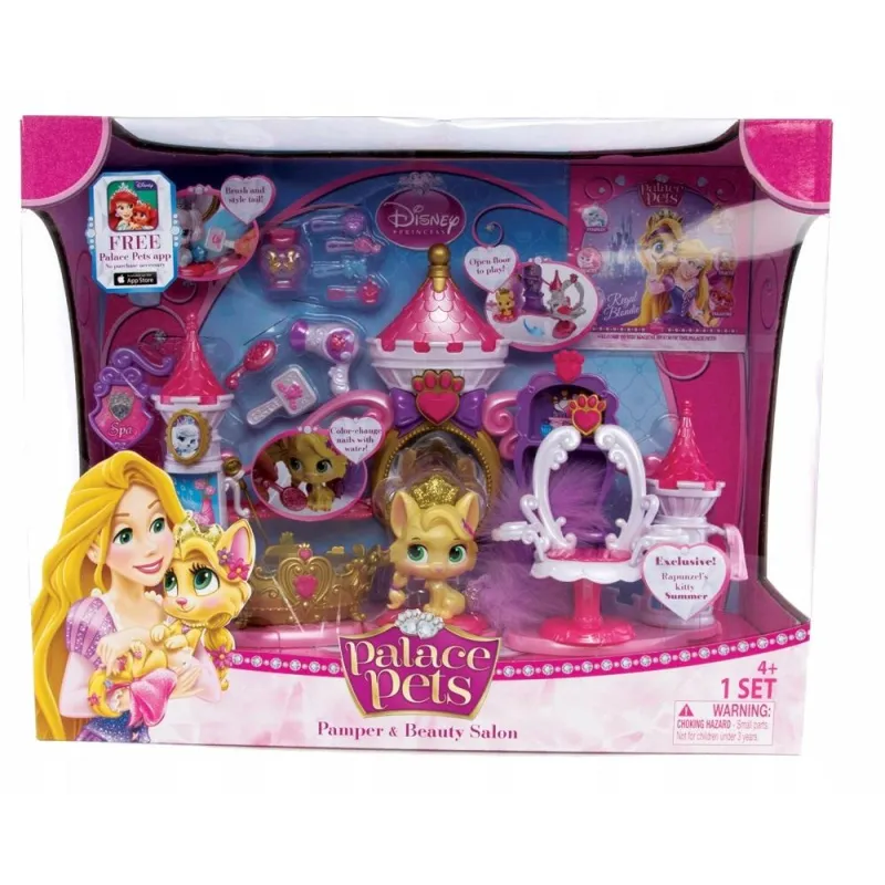 KRÓLEWSKI SALON PIĘKNOŚCI PALACE PETS KOTEK ROSZPUNKI 4+