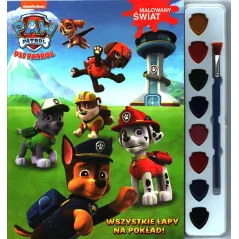 PSI PATROL MALOWANY ŚWIAT Z FARBKAMI - Media Service Zawada