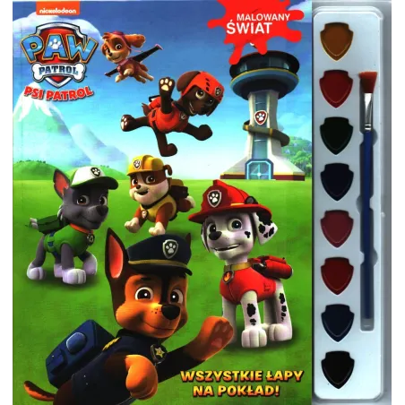 PSI PATROL MALOWANY ŚWIAT Z FARBKAMI - Media Service Zawada