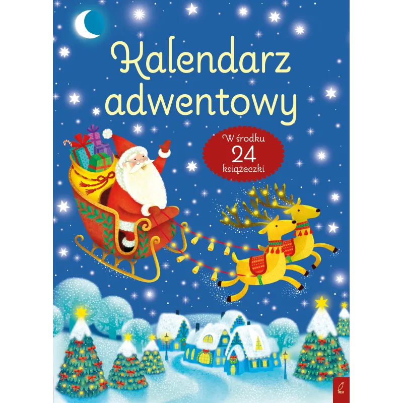 KALENDARZ ADWENTOWY. 24 KSIĄŻECZKI KALENDARZ ADWENTOWY. 24 KSIĄŻECZKI
