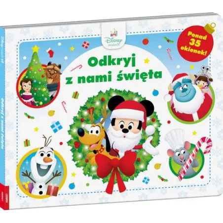 DISNEY MALUCH. ODKRYJ Z NAMI ŚWIĘTA. KSIĄŻECZKA Z OKIENKAMI