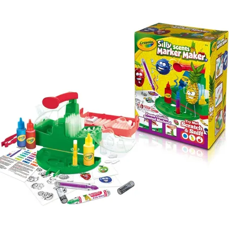 Fabryka Zapachowych Markerów Silly Scents Crayola 6+