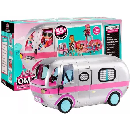 L.O.L. SURPRISE! OMG GLAMPER 4W1 55+ NIESPODZIANEK