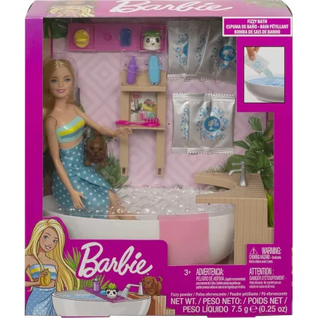 LALKA BARBIE RELAKS W KĄPIELI 3+