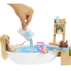 LALKA BARBIE RELAKS W KĄPIELI 3+