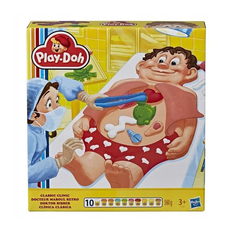 KLINIKA LEKARZA OPERACJA CIASTOLINA PLAY DOH 3+ KLINIKA LEKARZA OPERACJA CIASTOLINA PLAY DOH 3+