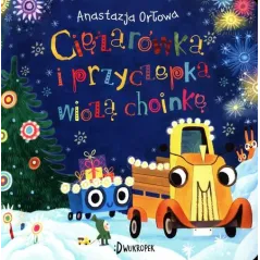 CIĘŻARÓWKA I PRZYCZEPKA WIOZĄ CHOINKĘ