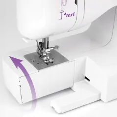 DOMOWA MASZYNA DO SZYCIA TEXI JOY 13 PURPLE ZESTAW + AKCESORIA 13 ŚCIEGÓW