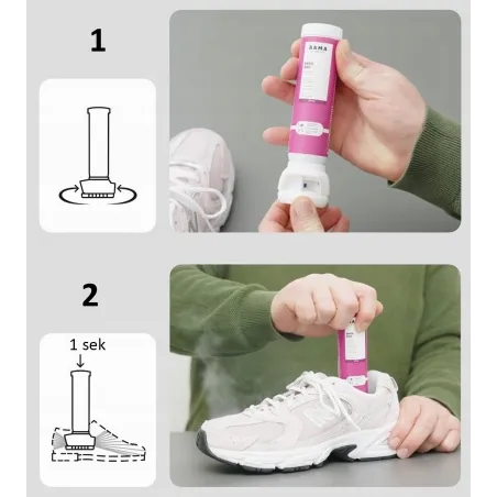 Bama Odświeżacz Do Butów Shoe Deo Pink 100Ml Dezodorant
