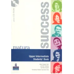 MATURA SUCCESS UPPER-INTERMEDIATE PODRĘCZNIK + CD Jane Cmyns Carr, Jennifer Parsons, Dominika Szmerdt - Pearson