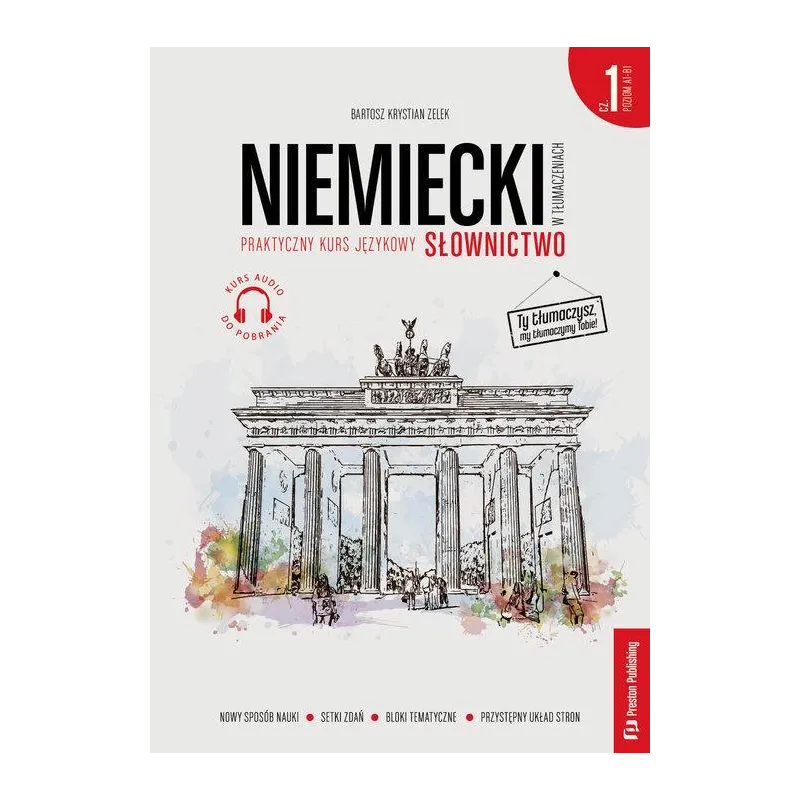 NIEMIECKI W TŁUMACZENIACH SŁOWNICTWO 1 (A1-B1) + MP3