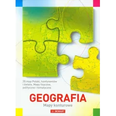GEOGRAFIA MAPY KONTUROWE Beata Bohdanowicz, Marzena Wieczorek - Demart