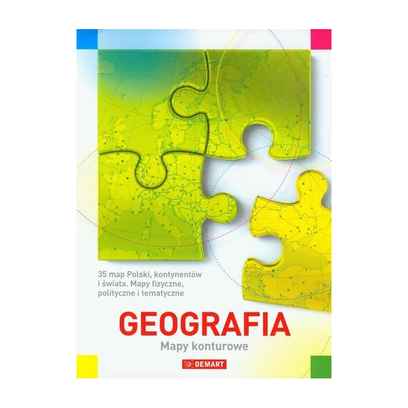 GEOGRAFIA MAPY KONTUROWE Beata Bohdanowicz, Marzena Wieczorek - Demart