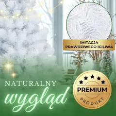 CHOINKA SZTUCZNA JODŁA BIAŁA 150 CM GĘSTA PREMIUM