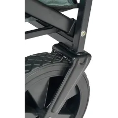 MUWO SKŁADANY WÓZEK TRANSPORTOWY 100L 110KG CZARNY