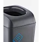 Kosz Do Segregacji 3X40L Czarny Na Kółkach