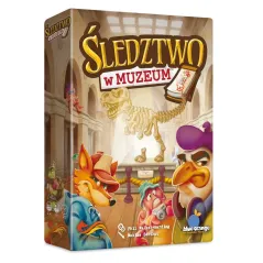 ŚLEDZTWO W MUZEUM GRA PLANSZOWA FOXGAMES 8+