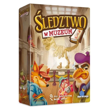 ŚLEDZTWO W MUZEUM GRA PLANSZOWA FOXGAMES 8+