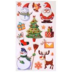 NAKLEJKI WPUKŁE ŚWIĄTECZNE ARPEX