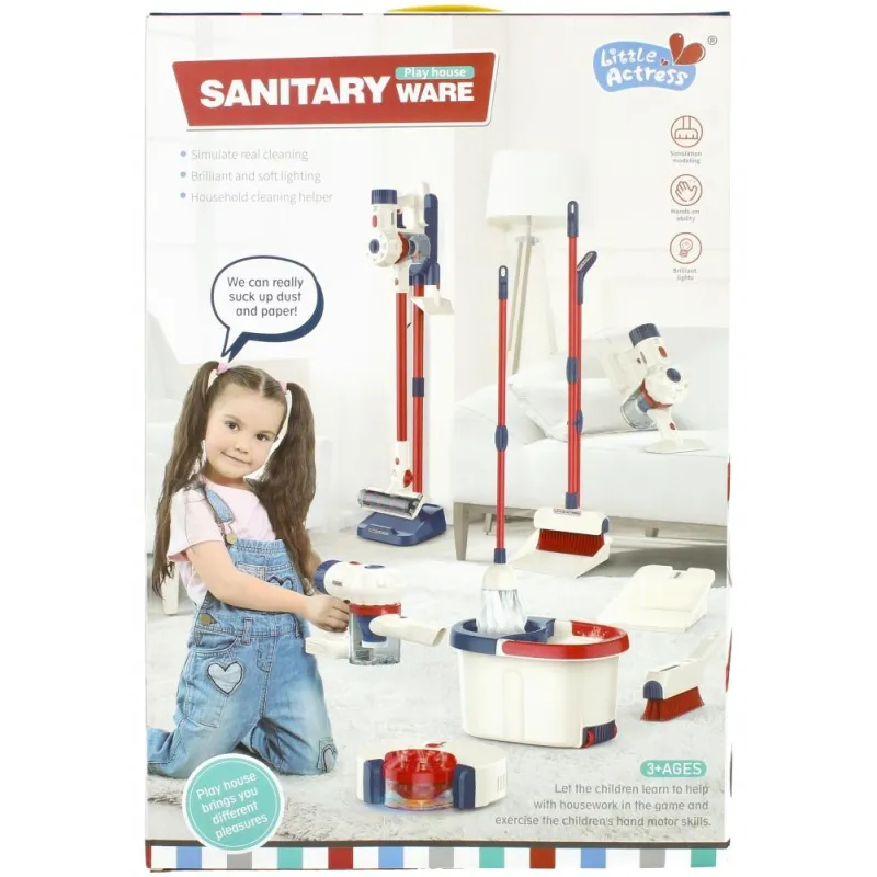 ZESTAW DO SPRZĄTANIA DLA DZIECI MEGA CREATIVE 3+